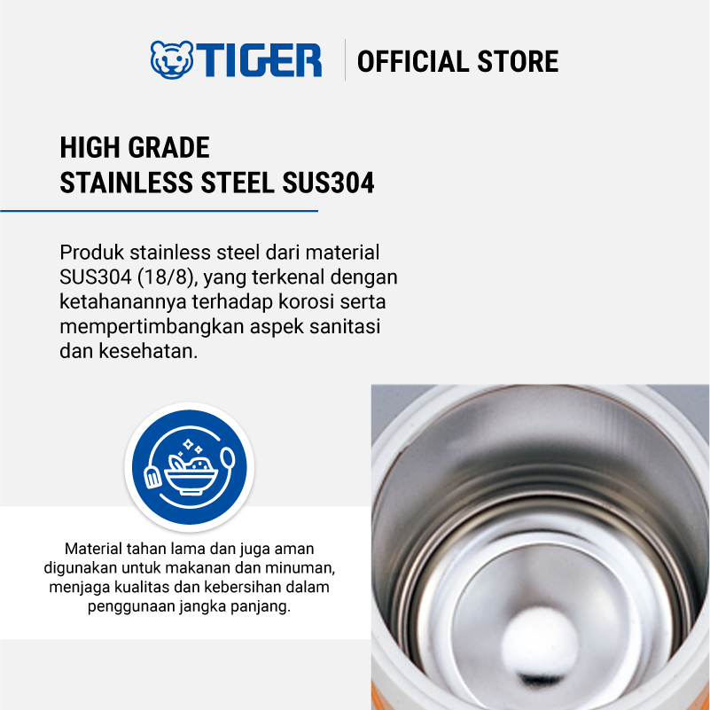 Tiger Stainless Steel Lunch Jar LWU-A171 - Image 5