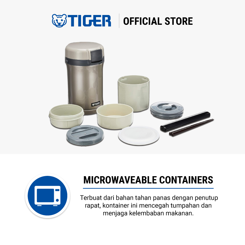 Tiger Stainless Steel Lunch Jar LWU-B200 - Image 4