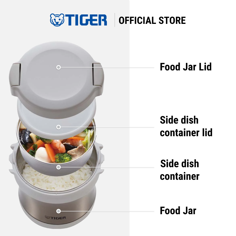 Tiger Stainless Steel Lunch Jar LXB-A100 - Image 6