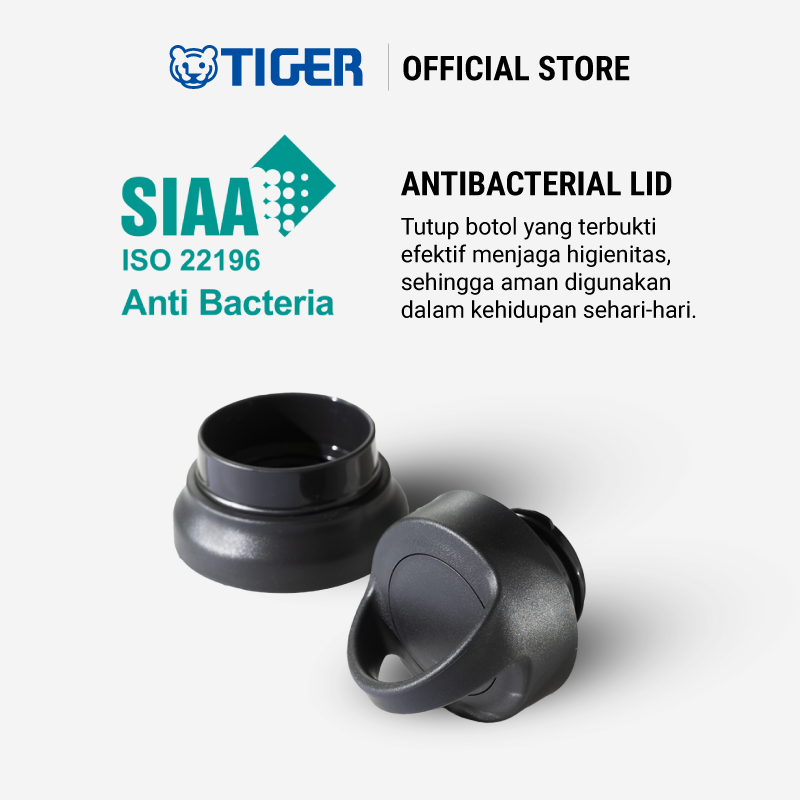 Tiger Stainless Steel Sport Water Bottle MCZ-S060 (600ml) - Image 3